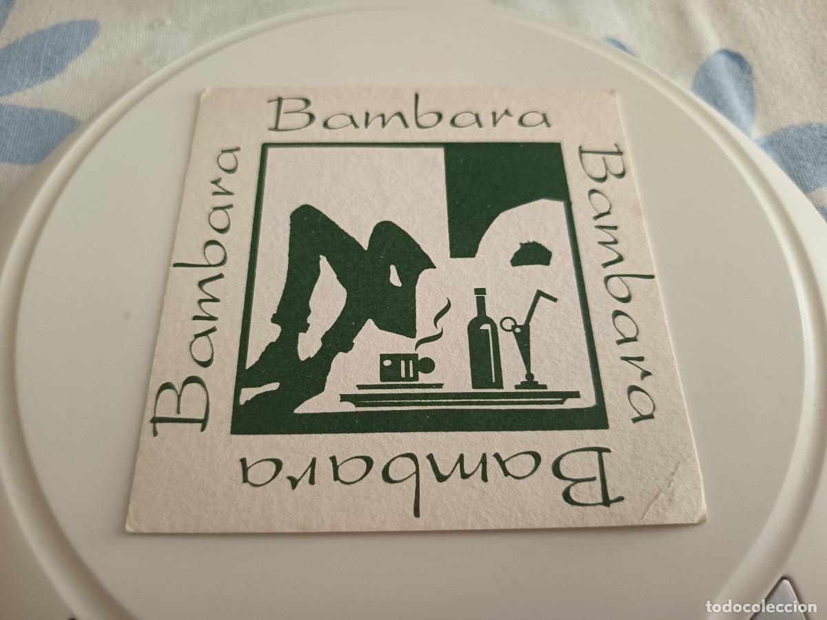 Otros art&iacute;culos de coleccionismo en papel: POSAVASOS PUB BAMBARA-GIJON-ASTURIAS
