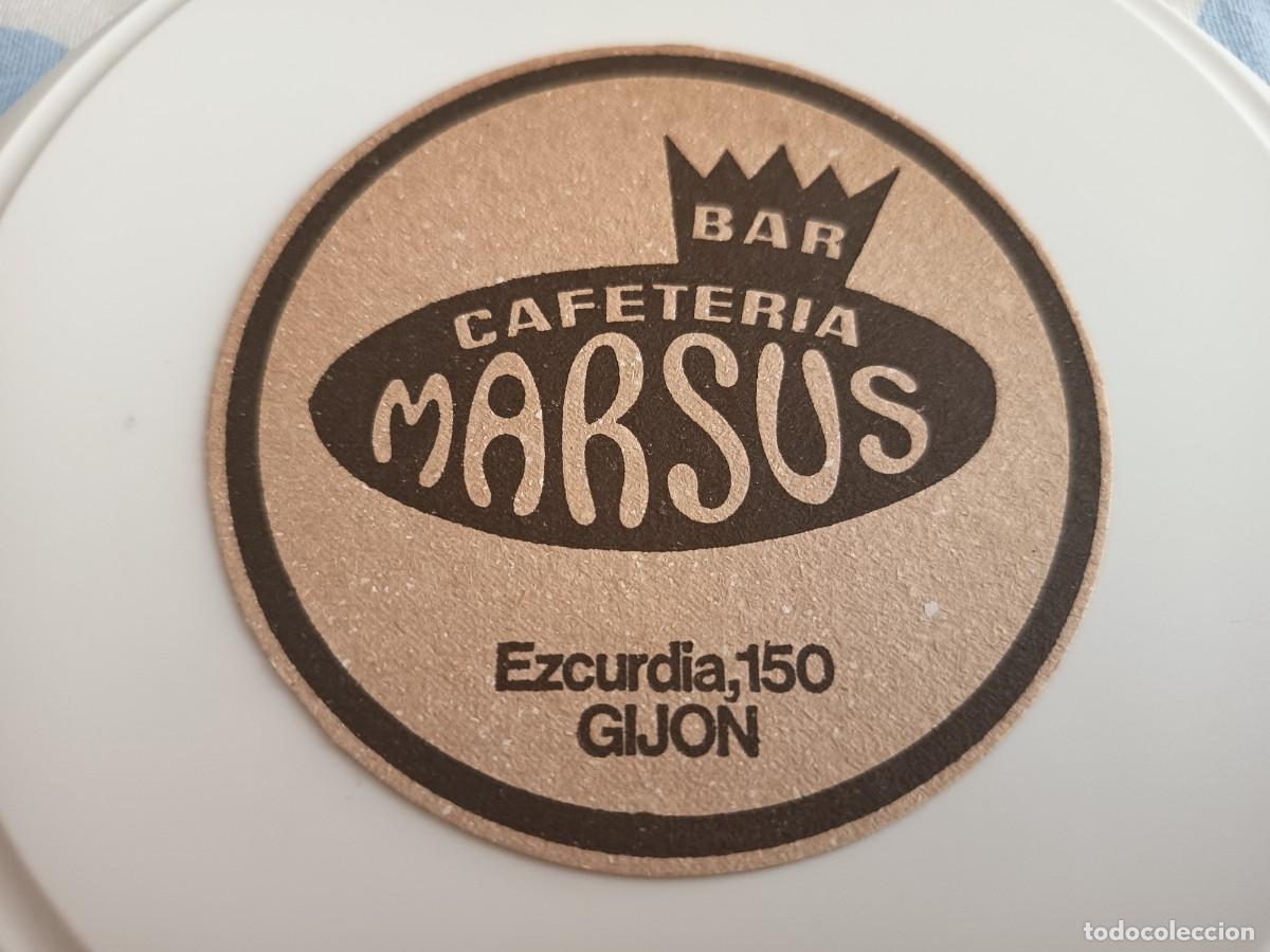Otros art&iacute;culos de coleccionismo en papel: POSAVASOS BAR CAFE MARSUS-GIJON-ASTURIAS