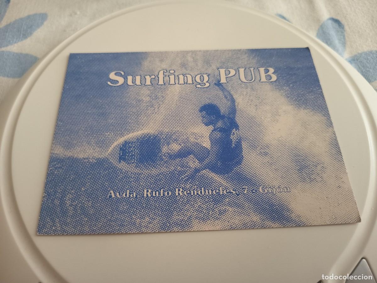 Otros art&iacute;culos de coleccionismo en papel: POSAVASOS PUB SURFING-GIJON-ASTURIAS