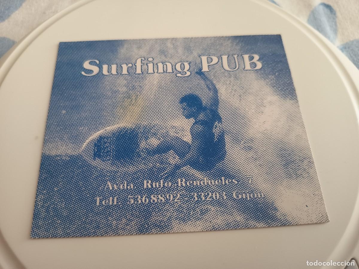 Otros art&iacute;culos de coleccionismo en papel: POSAVASOS PUB SURFING-GIJON-ASTURIAS