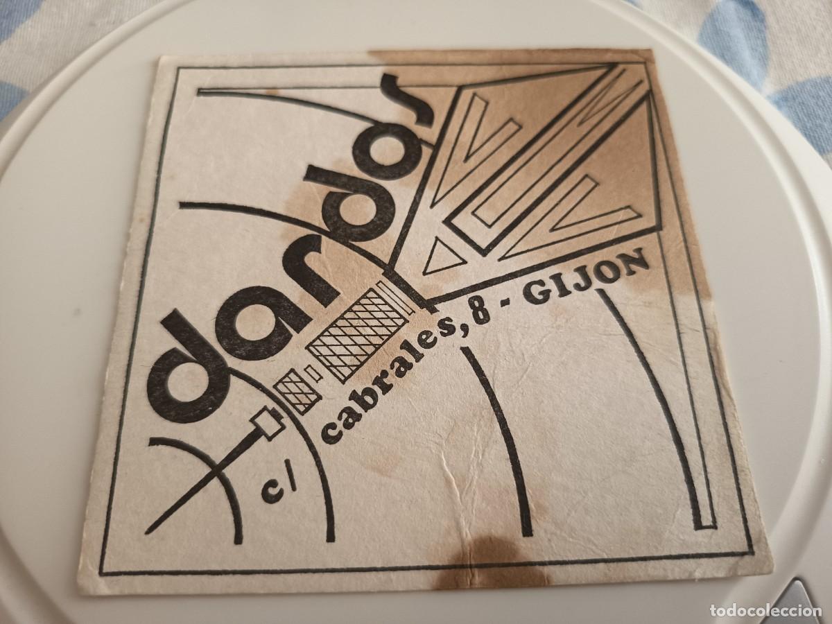 Otros art&iacute;culos de coleccionismo en papel: POSAVASOS PUB DARDOS-GIJON-ASTURIAS