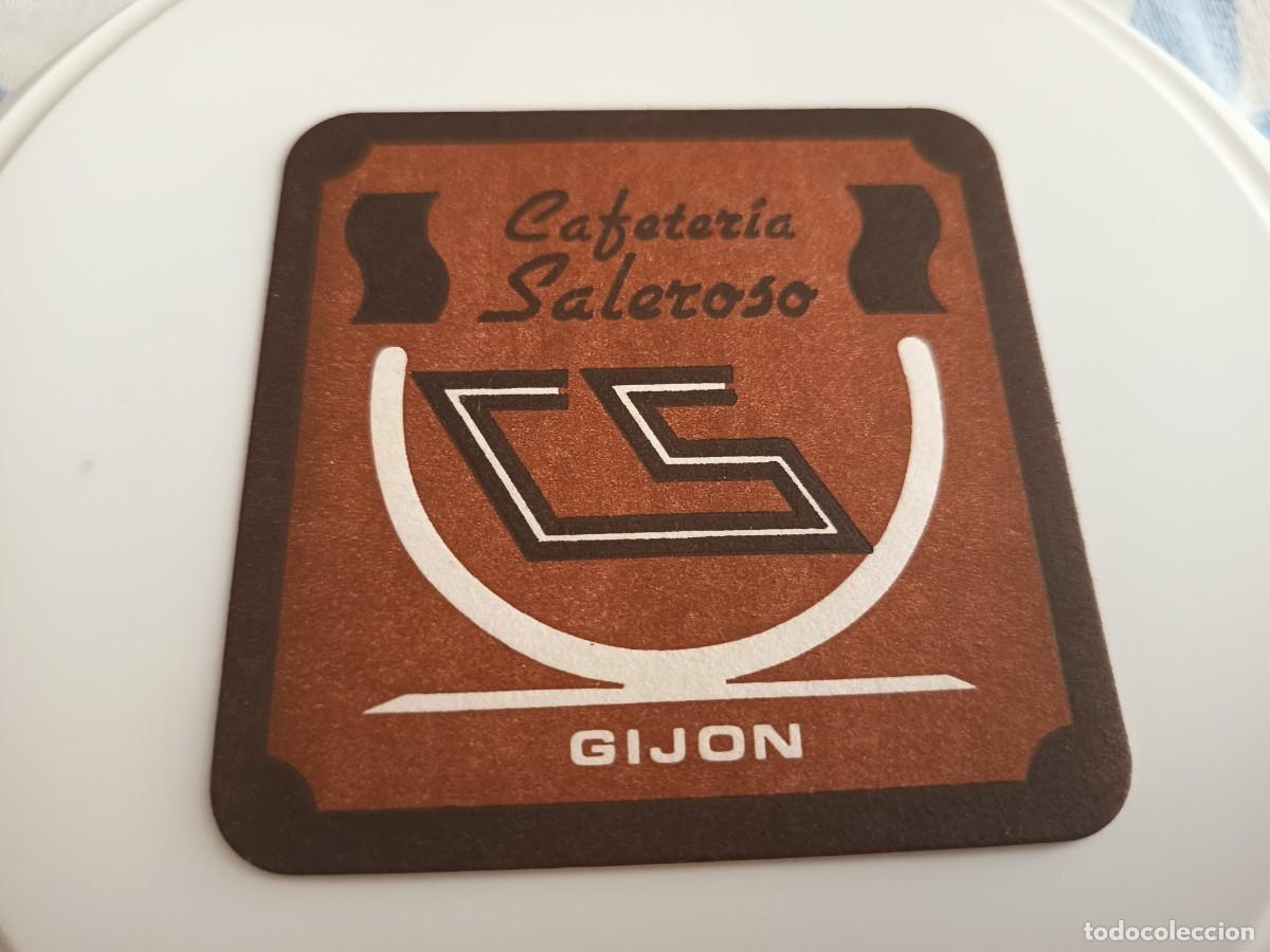 Otros art&iacute;culos de coleccionismo en papel: POSAVASOS CAFETERIA SALEROSO-GIJON-ASTURIAS