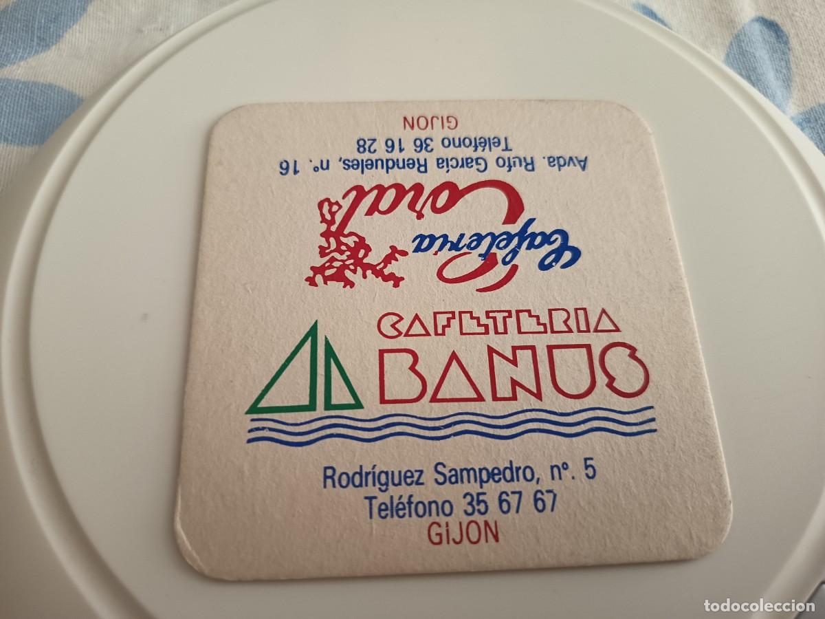 Otros art&iacute;culos de coleccionismo en papel: POSAVASOS CAFETERIA CORAL,BANUS-GIJON-ASTURIAS