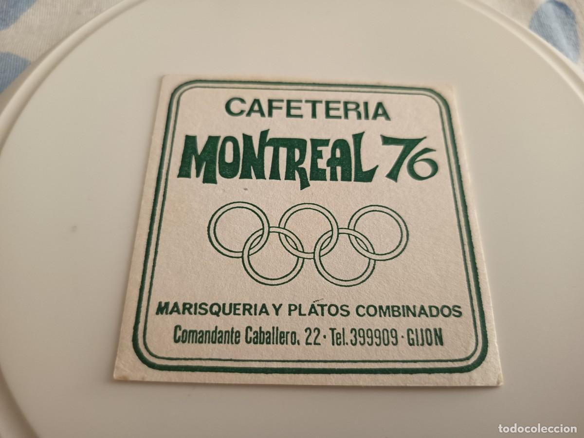 Otros art&iacute;culos de coleccionismo en papel: POSAVASOS CAFETERIA MONTREAL 76-GIJON-ASTURIAS