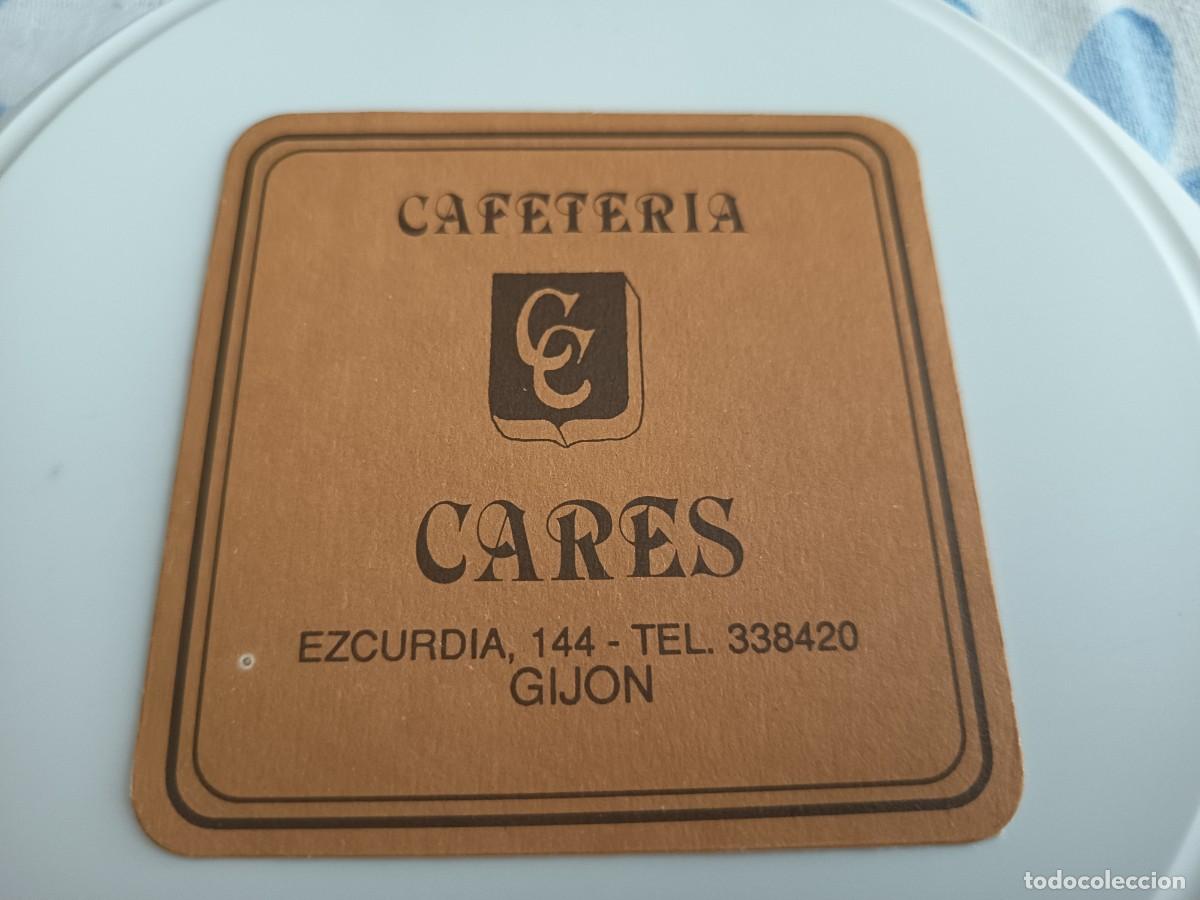 Otros art&iacute;culos de coleccionismo en papel: POSAVASOS CAFETERIA CARES-GIJON-ASTURIAS