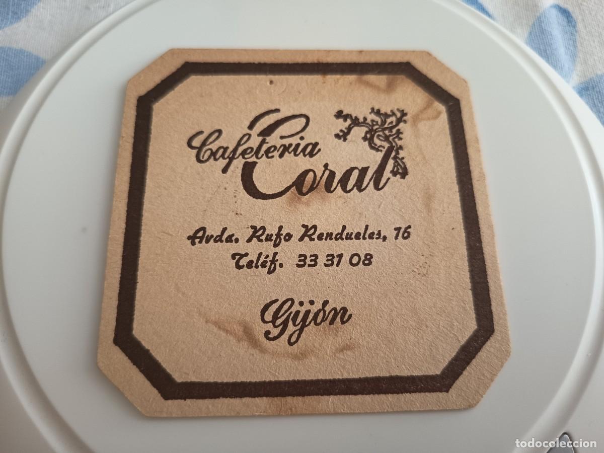 Otros art&iacute;culos de coleccionismo en papel: POSAVASOS CAFETERIA CORAL-GIJON-ASTURIAS