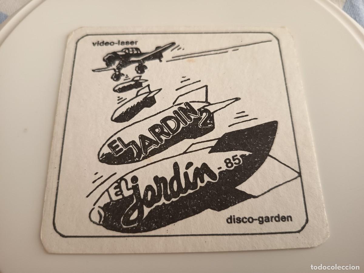 Otros art&iacute;culos de coleccionismo en papel: POSAVASOS DISCOTECA EL JARDIN-GIJON-ASTURIAS