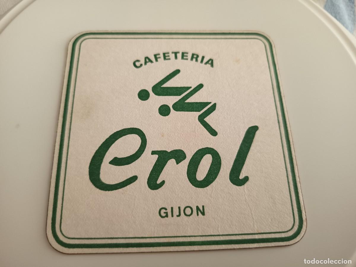 Otros art&iacute;culos de coleccionismo en papel: POSAVASOS CAFETERIA CROL-GIJON-ASTURIAS