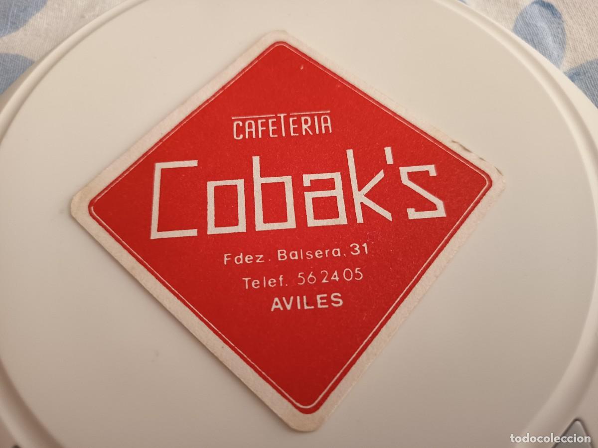 Otros art&iacute;culos de coleccionismo en papel: POSAVASOS CAFETERIA COBAK'S-AVILES-ASTURIAS