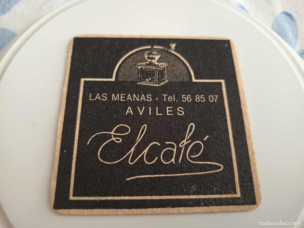 Otros art&iacute;culos de coleccionismo en papel: POSAVASOS CAFETERIA EL CAFE-AVILES-ASTURIAS