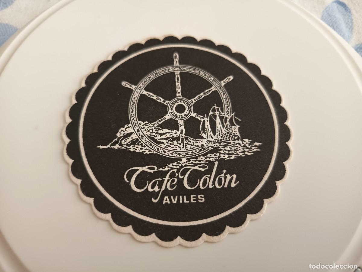 Otros art&iacute;culos de coleccionismo en papel: POSAVASOS CAFETERIA COLON-AVILES-ASTURIAS