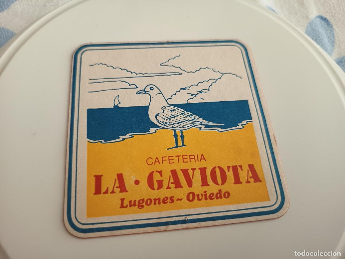 Otros art&iacute;culos de coleccionismo en papel: POSAVASOS CAFETERIA LA GAVIOTA-LUGONES-OVIEDO-ASTURIAS
