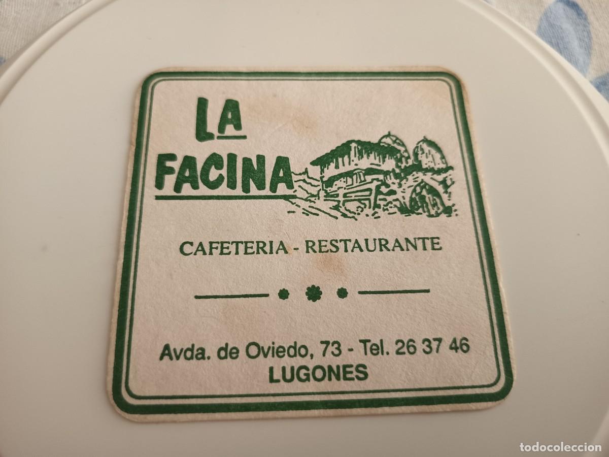 Otros art&iacute;culos de coleccionismo en papel: POSAVASOS CAFETERIA LA FACINA-LUGONES-OVIEDO-ASTURIAS