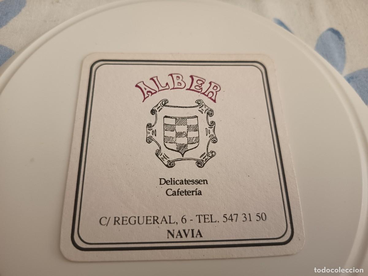 Otros art&iacute;culos de coleccionismo en papel: POSAVASOS CAFETERIA ALBER-NAVIA-ASTURIAS