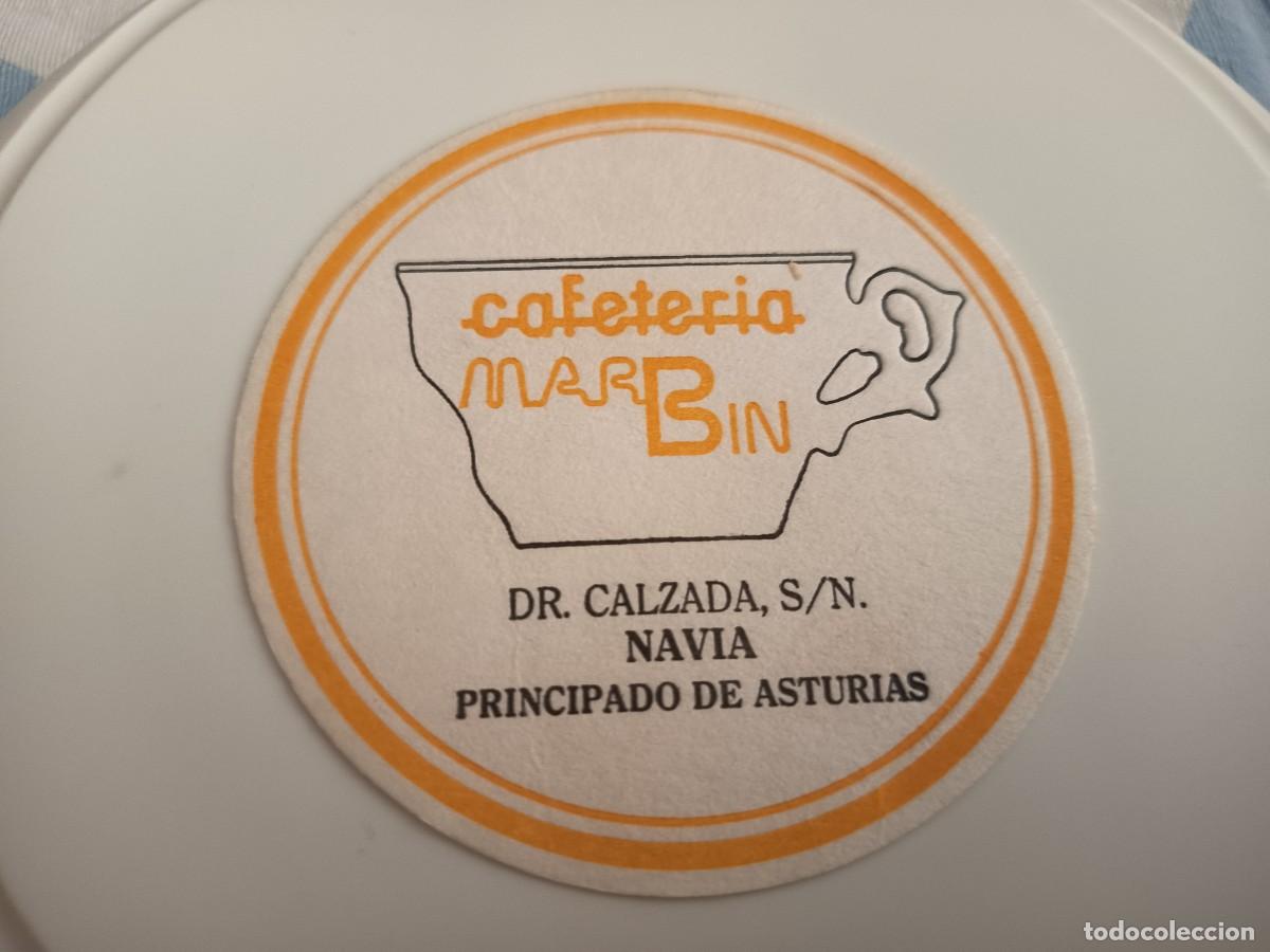 Otros art&iacute;culos de coleccionismo en papel: POSAVASOS CAFETERIA MARBIN-NAVIA-ASTURIAS