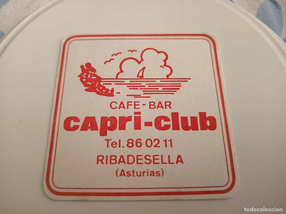 Otros art&iacute;culos de coleccionismo en papel: POSAVASOS CAFETERIA CAPRI CLUB-RIBADESELLA-ASTURIAS