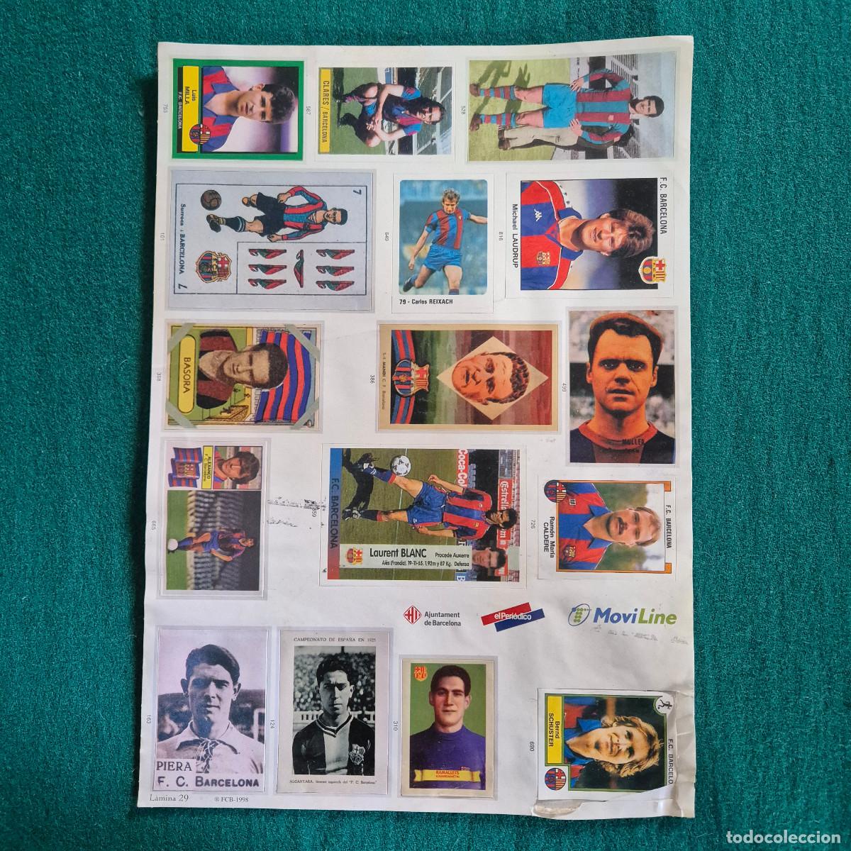 Outros artigos de papel: L&Aacute;MINA 29 L'ALBUM DEL BAR&Ccedil;A