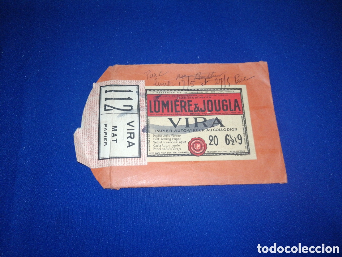 Outros artigos de papel: FUNDA FOTOS LUMIERE & JOUGLA VIRA - FRANCE