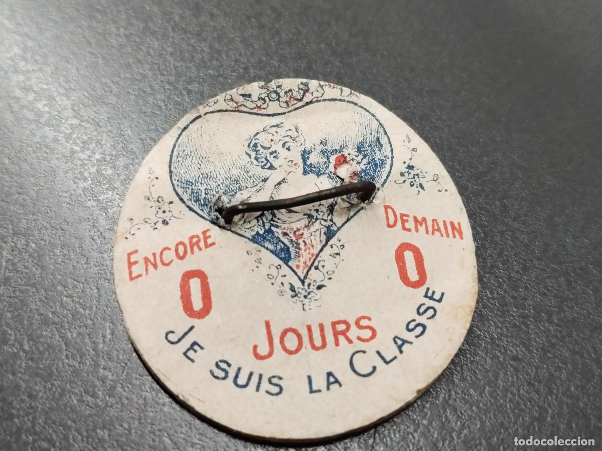 Outros artigos de papel: Taco de etiquetas escolares Francia. &rdquo;Encore 0 Jours Demain 0&rdquo; Je Suis la Classe.