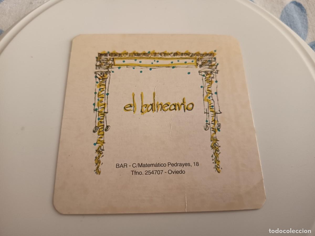 Otros art&iacute;culos de coleccionismo en papel: POSAVASOS CAFE PUB EL BALNEARIO-OVIEDO-ASTURIAS