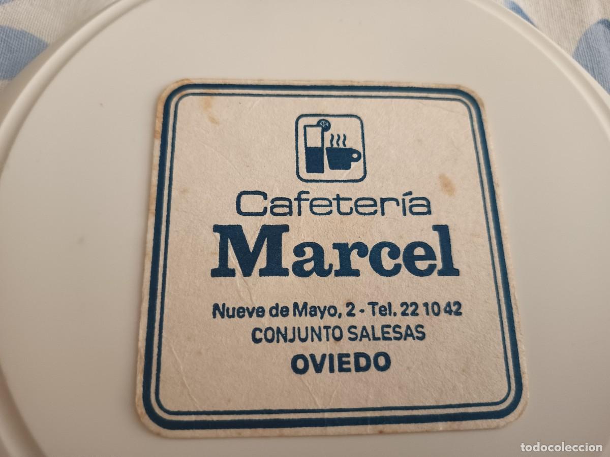 Otros art&iacute;culos de coleccionismo en papel: POSAVASOS CAFETERIA MARCEL-OVIEDO-ASTURIAS