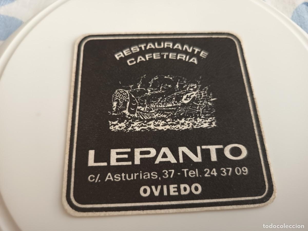 Otros art&iacute;culos de coleccionismo en papel: POSAVASOS CAFETERIA LEPANTO-OVIEDO-ASTURIAS