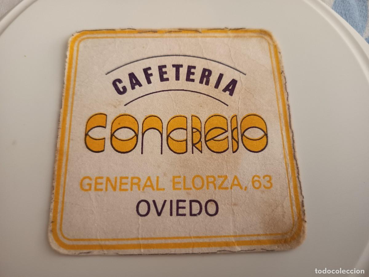 Otros art&iacute;culos de coleccionismo en papel: POSAVASOS CAFETERIA CONGRESO-OVIEDO-ASTURIAS