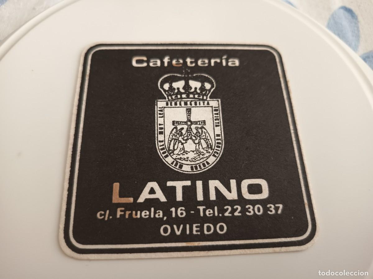Otros art&iacute;culos de coleccionismo en papel: POSAVASOS CAFETERIA LATINO-OVIEDO-ASTURIAS