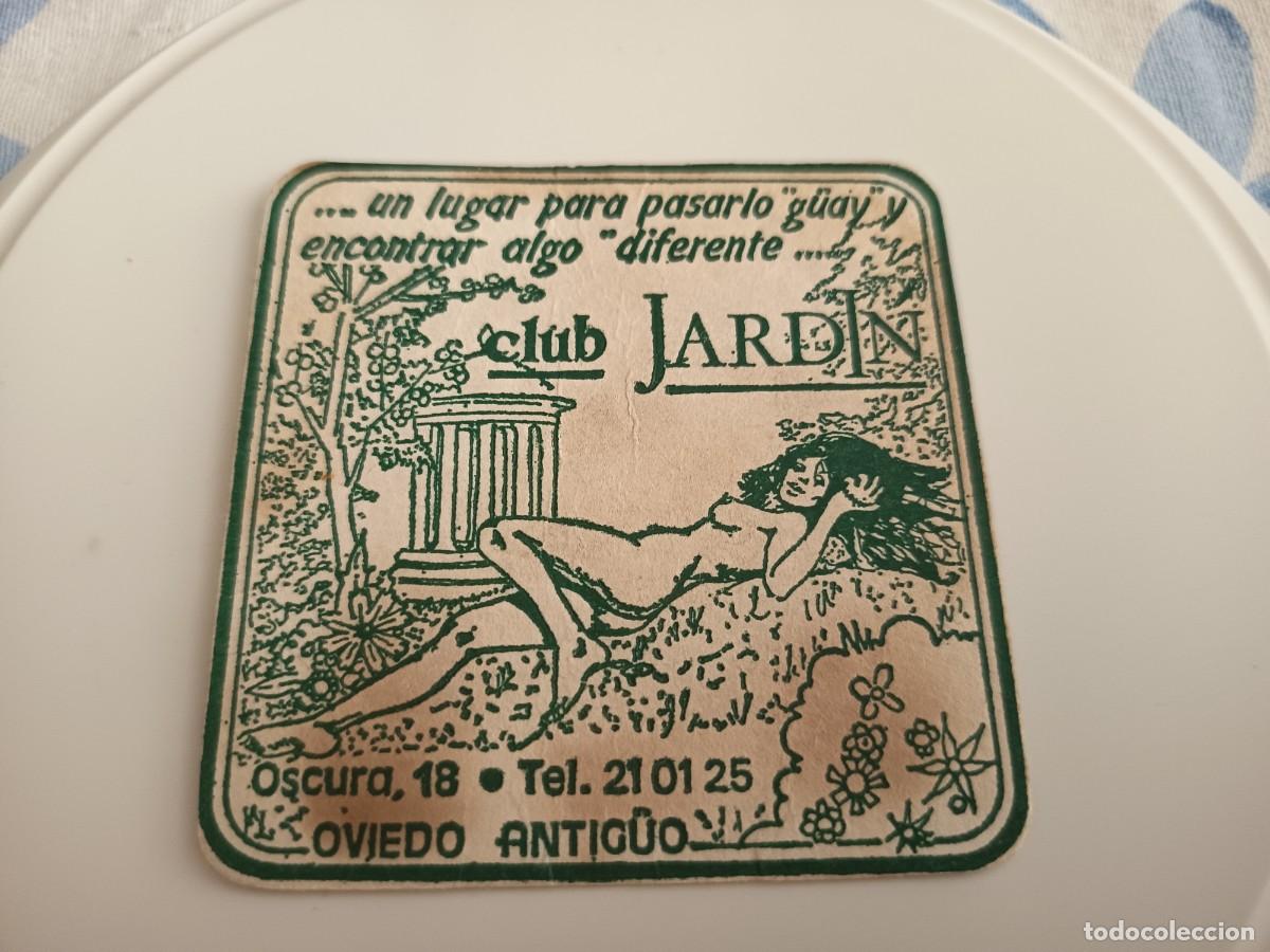 Otros art&iacute;culos de coleccionismo en papel: POSAVASOS CLUB JARDIN-OVIEDO-ASTURIAS