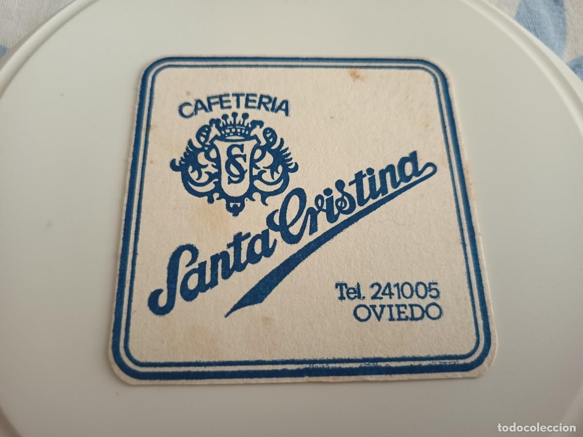 Otros art&iacute;culos de coleccionismo en papel: POSAVASOS CAFETERIA SANTA CRISTINA-OVIEDO-ASTURIAS