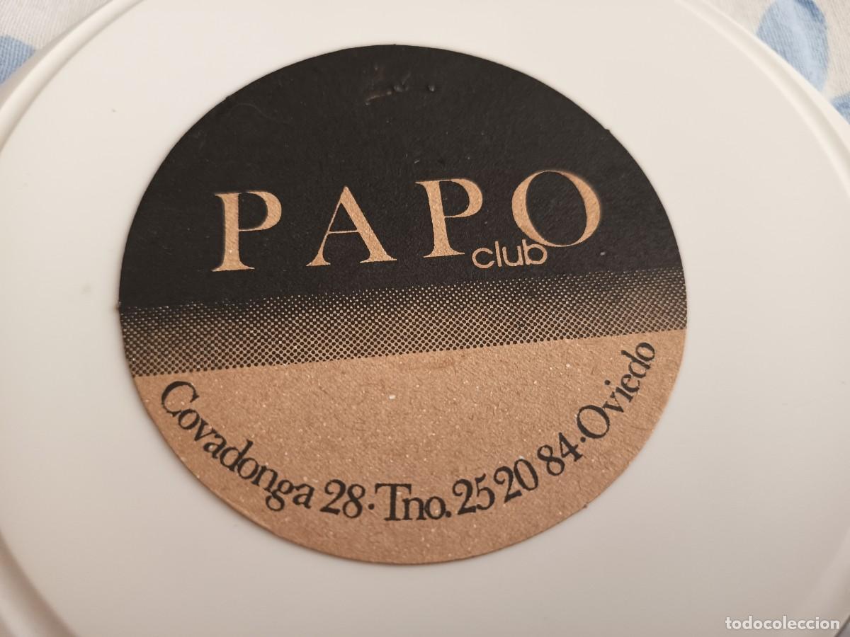 Otros art&iacute;culos de coleccionismo en papel: POSAVASOS CLUB PAPO-OVIEDO-ASTURIAS