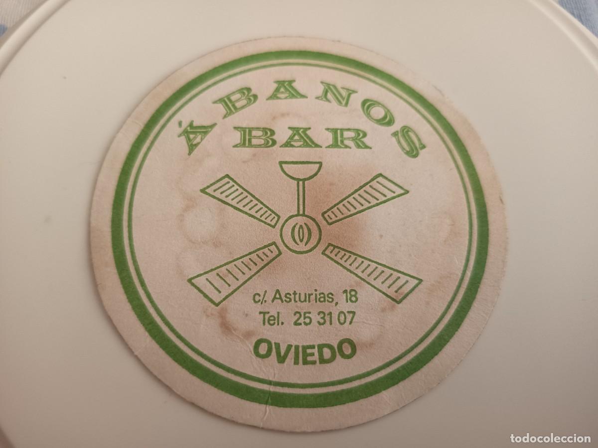 Otros art&iacute;culos de coleccionismo en papel: POSAVASOS BAR ABANOS-OVIEDO-ASTURIAS