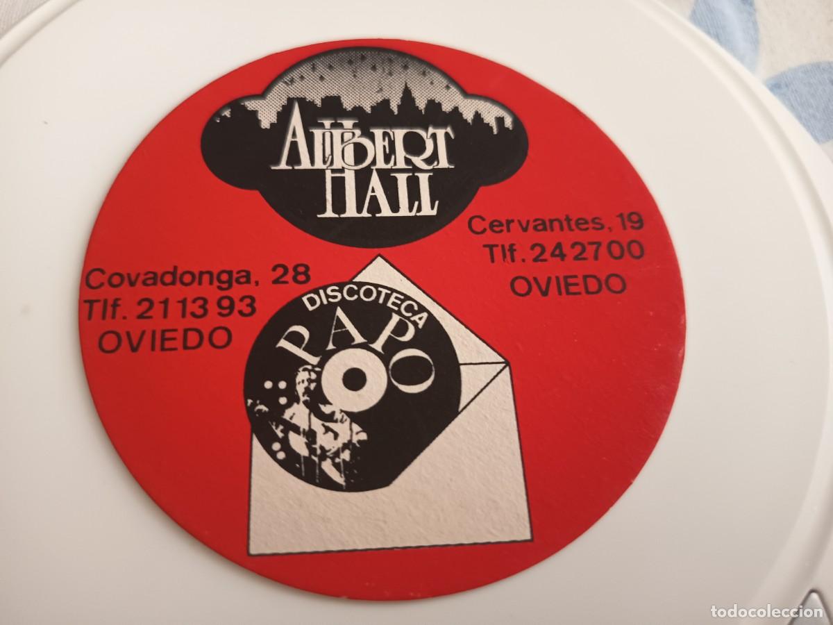 Otros art&iacute;culos de coleccionismo en papel: POSAVASOS DISCOTECA PAPO,ALBERT HALL-OVIEDO-ASTURIAS