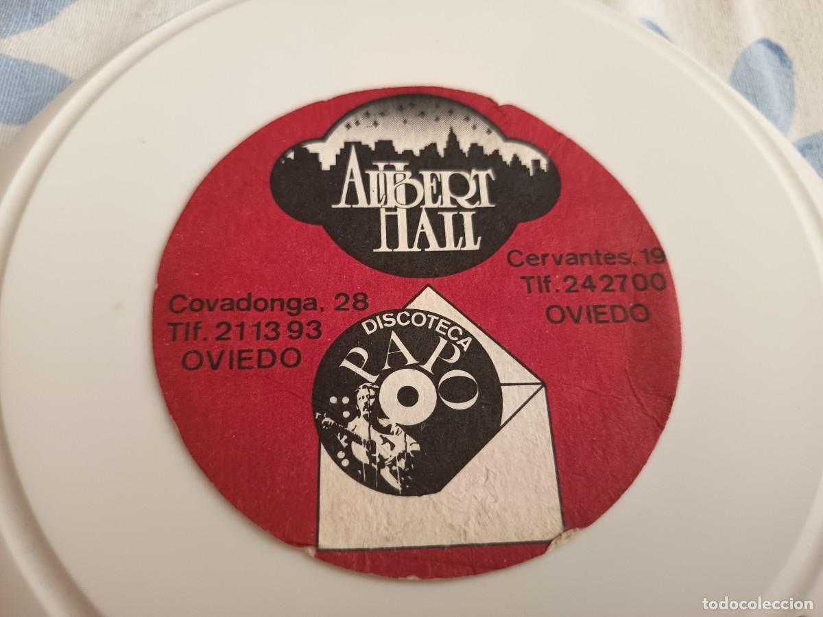 Otros art&iacute;culos de coleccionismo en papel: POSAVASOS DISCOTECA PAPO,ALBERT HALL-OVIEDO-ASTURIAS