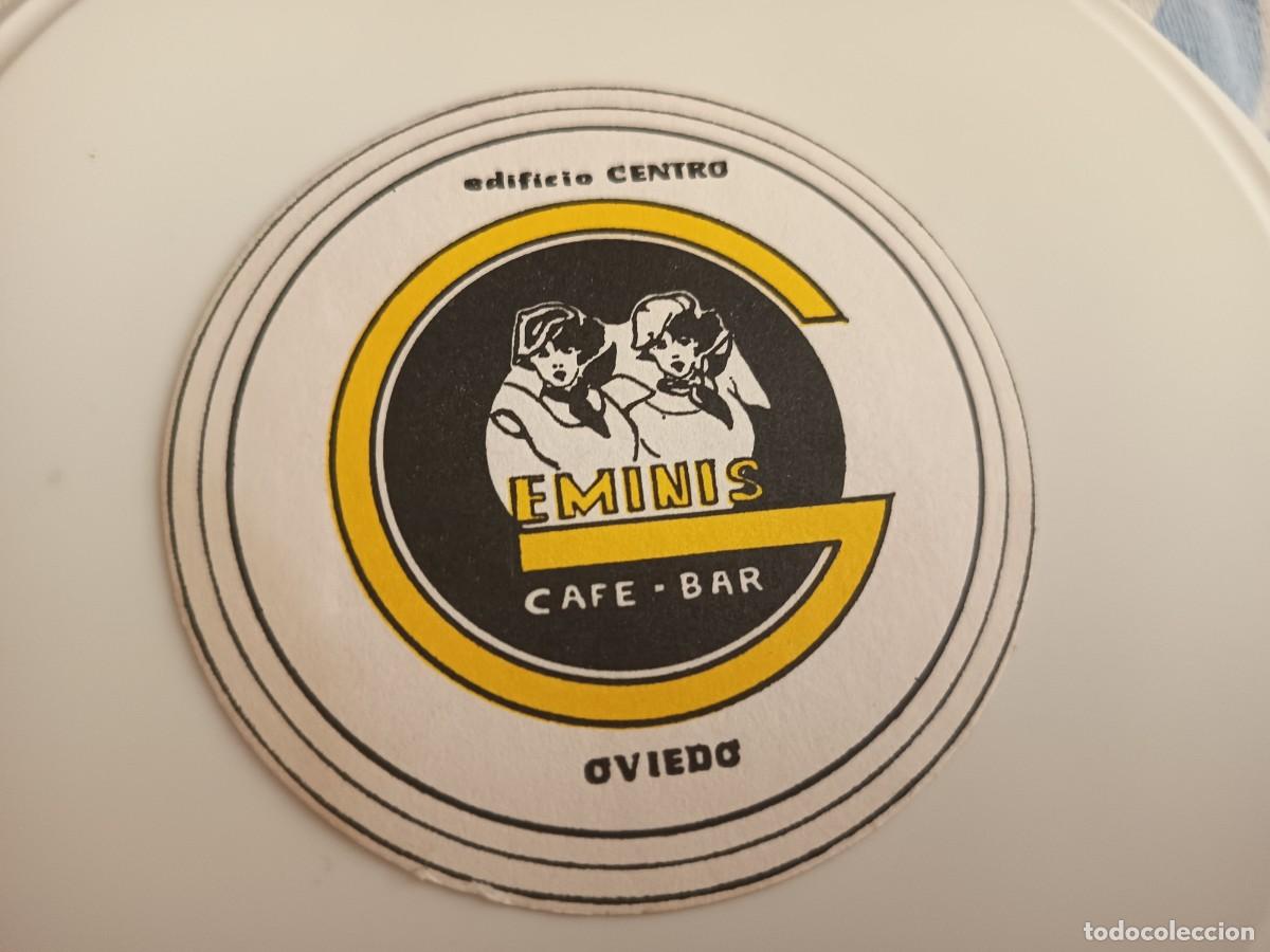 Otros art&iacute;culos de coleccionismo en papel: POSAVASOS CAFE BAR GEMENIS-OVIEDO-ASTURIAS