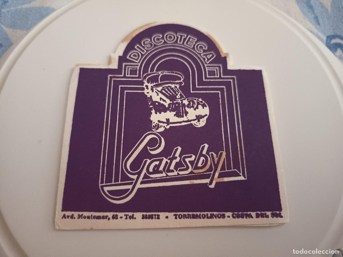 Otros art&iacute;culos de coleccionismo en papel: POSAVASOS DISCOTECA GATSBY-TORREMOLINOS-MALAGA
