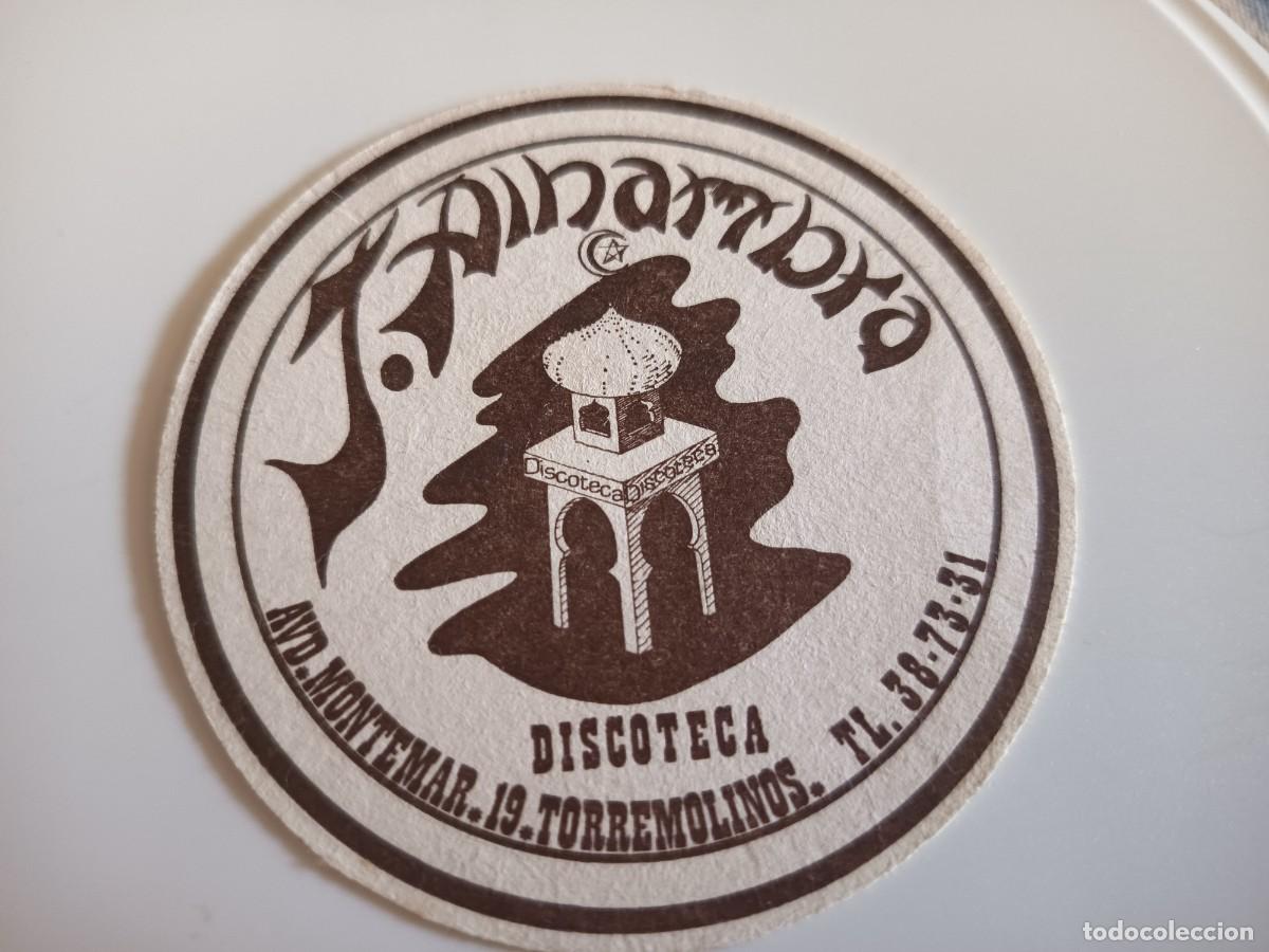 Otros art&iacute;culos de coleccionismo en papel: POSAVASOS DISCOTECA J ALHAMBRA-TORREMOLINOS-MALAGA