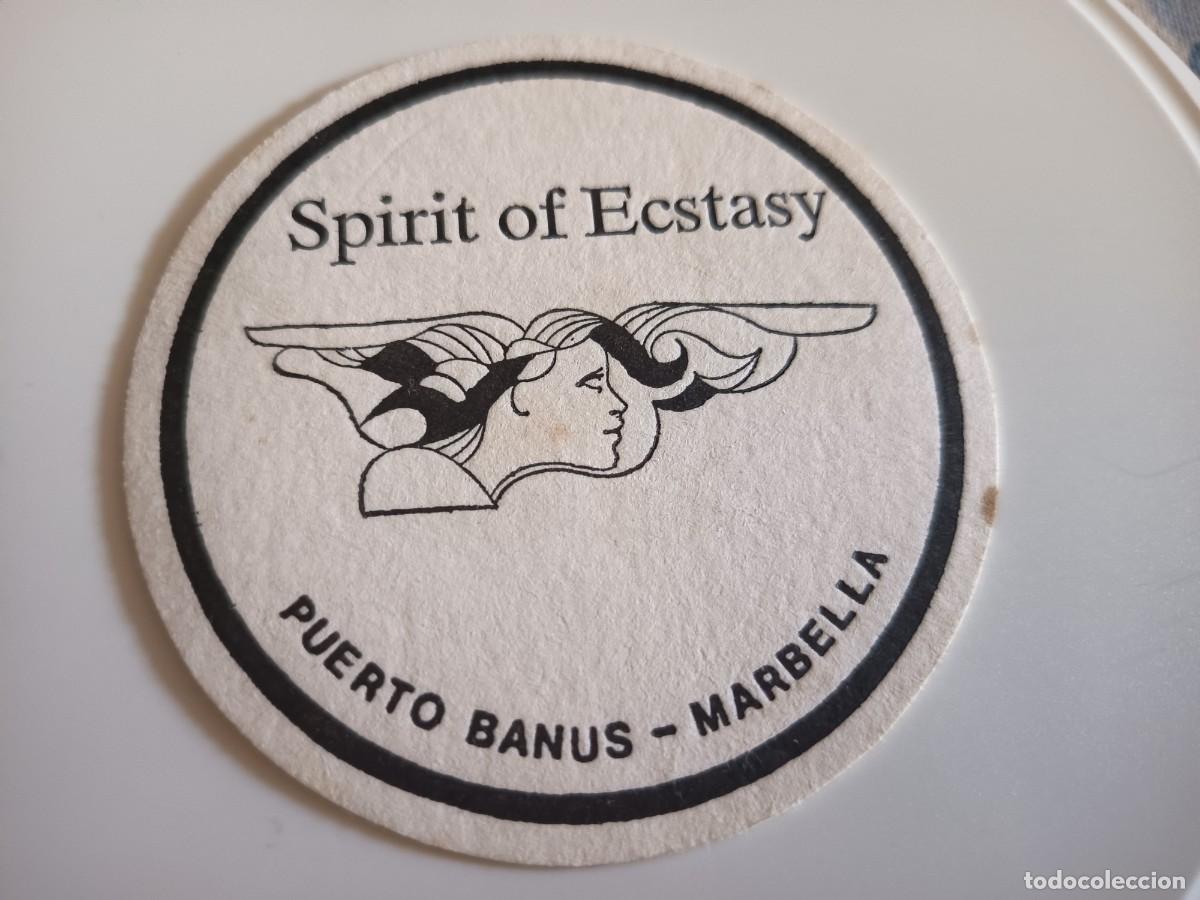 Otros art&iacute;culos de coleccionismo en papel: POSAVASOS SPIRIT OF ECSTASY-PUERTO BANUS-MALAGA