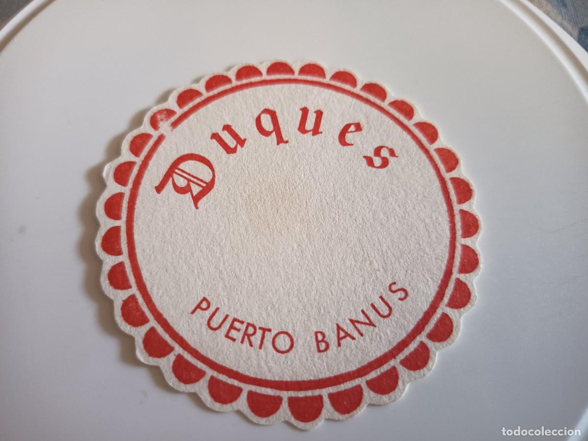 Otros art&iacute;culos de coleccionismo en papel: POSAVASOS CLUB DUQUES-PUERTO BANUS-MALAGA