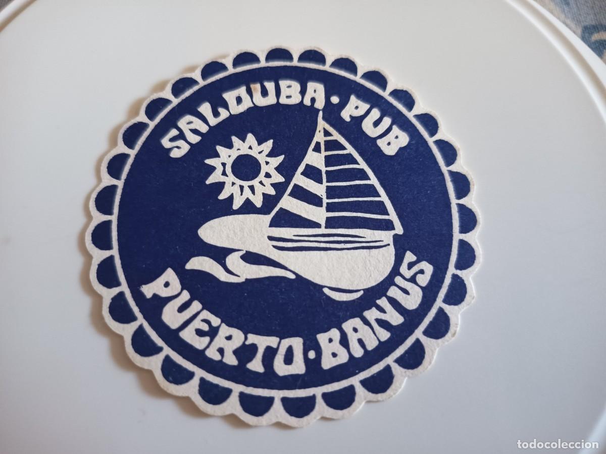 Otros art&iacute;culos de coleccionismo en papel: POSAVASOS PUB SALDUBA-PUERTO BANUS-MALAGA
