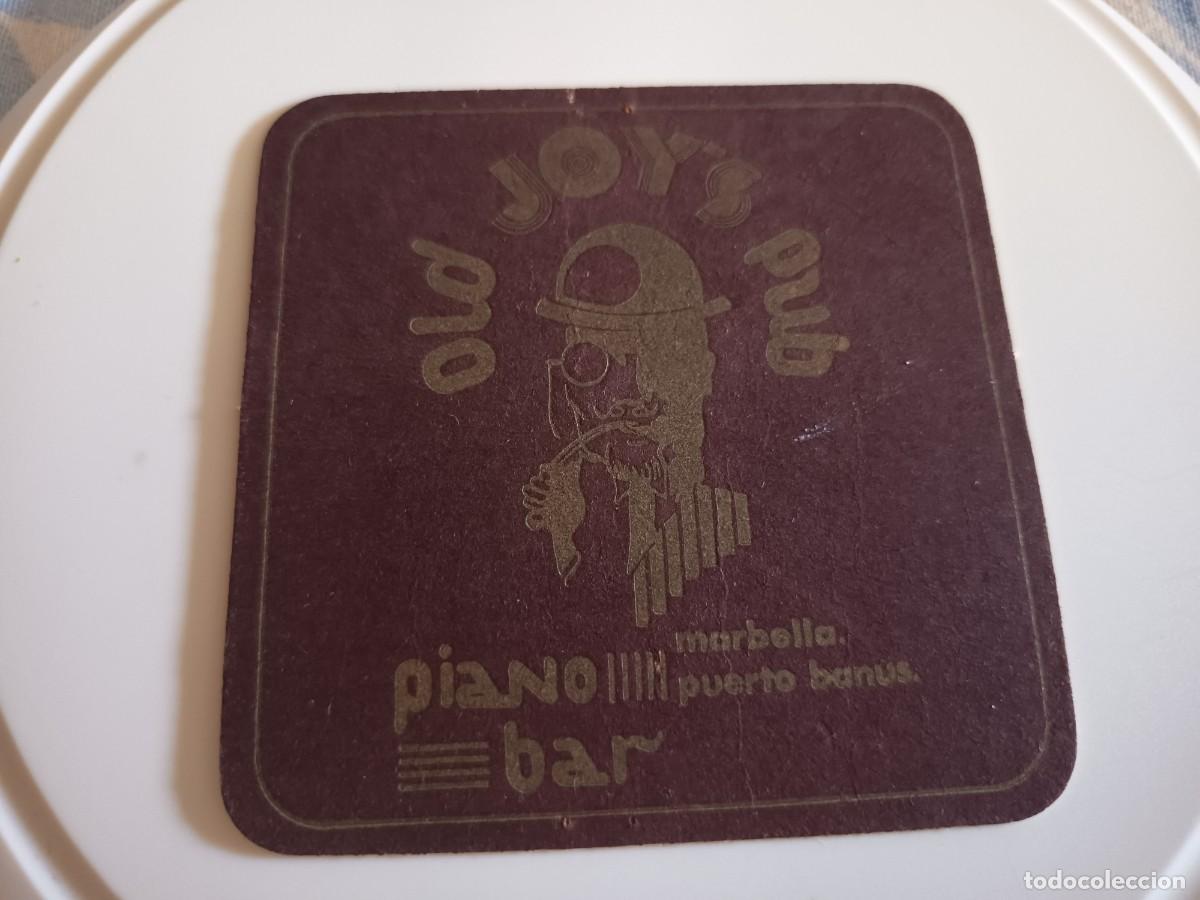 Otros art&iacute;culos de coleccionismo en papel: POSAVASOS PUB OLD JOY'S-PUERTO BANUS-MALAGA