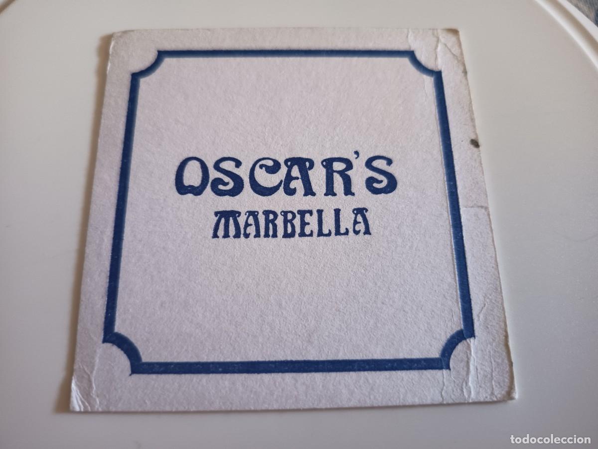 Otros art&iacute;culos de coleccionismo en papel: POSAVASOS CLUB OSCAR'S-MARBELLA-MALAGA