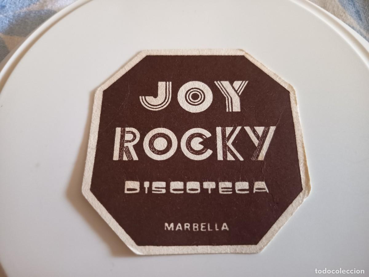 Otros art&iacute;culos de coleccionismo en papel: POSAVASOS DISCOTECA JOY ROCKY-MARBELLA-MALAGA