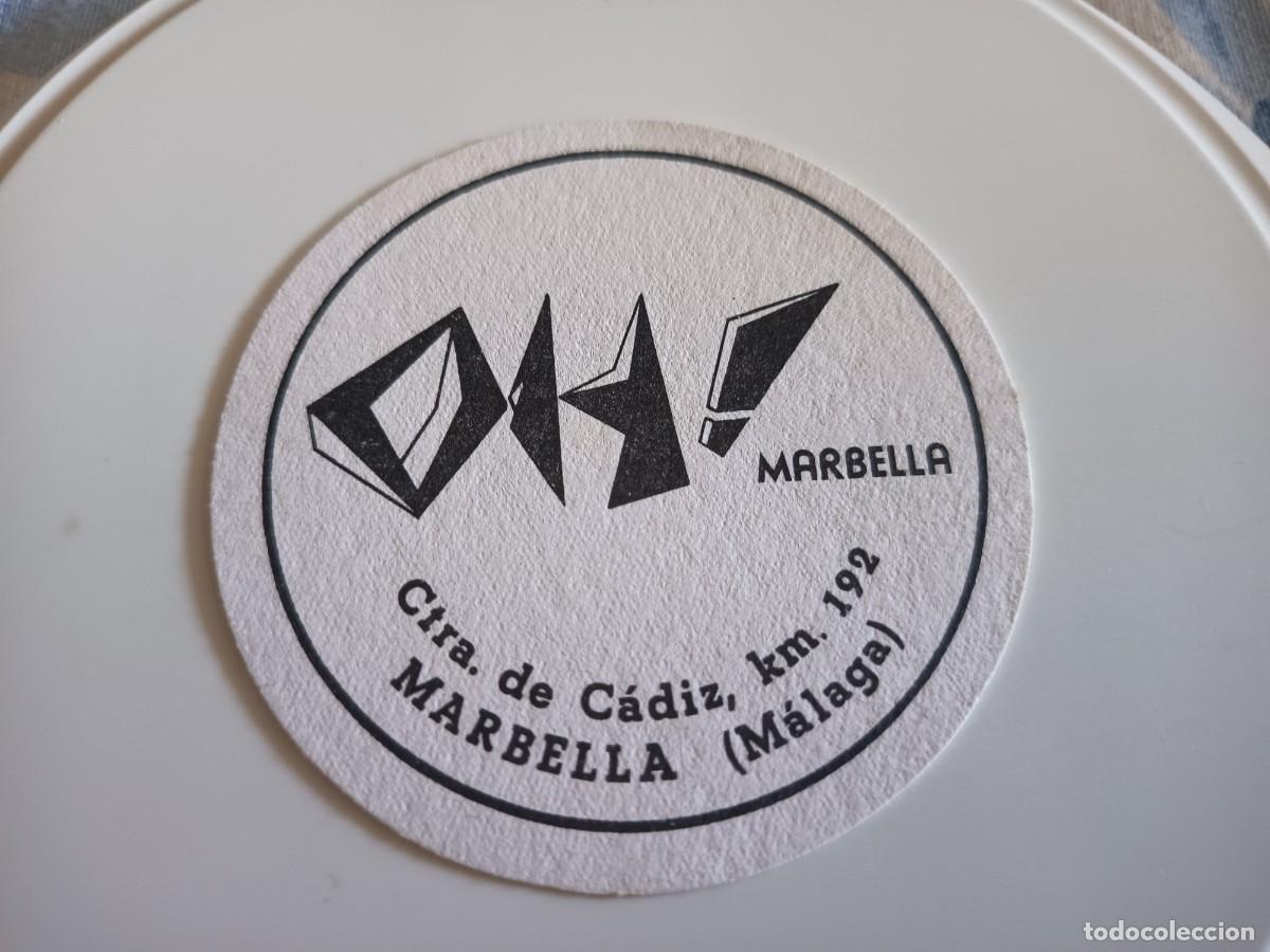 Otros art&iacute;culos de coleccionismo en papel: POSAVASOS DISCOTECA OH-MARBELLA-MALAGA