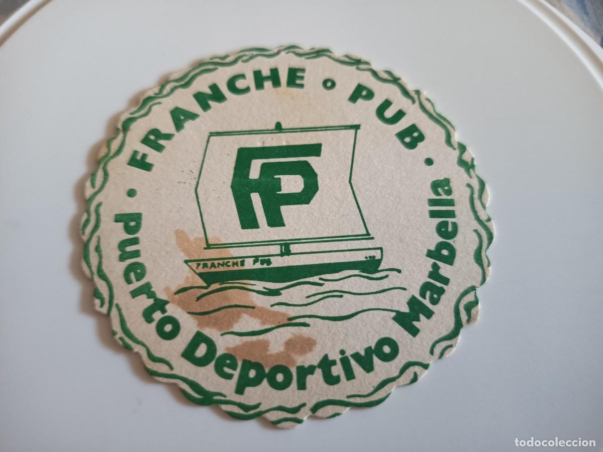 Otros art&iacute;culos de coleccionismo en papel: POSAVASOS PUB FRANCE-MARBELLA-MALAGA