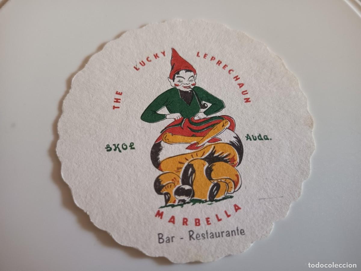Otros art&iacute;culos de coleccionismo en papel: POSAVASOS THE LUCKE LEPRECHAUN-MARBELLA-MALAGA