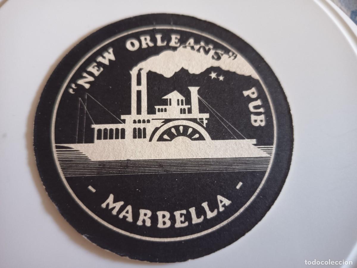 Otros art&iacute;culos de coleccionismo en papel: POSAVASOS PUB NEW ORLEAN'S-MARBELLA-MALAGA
