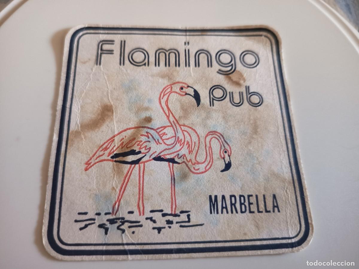 Otros art&iacute;culos de coleccionismo en papel: POSAVASOS PUB FLAMINGO-MARBELLA-MALAGA