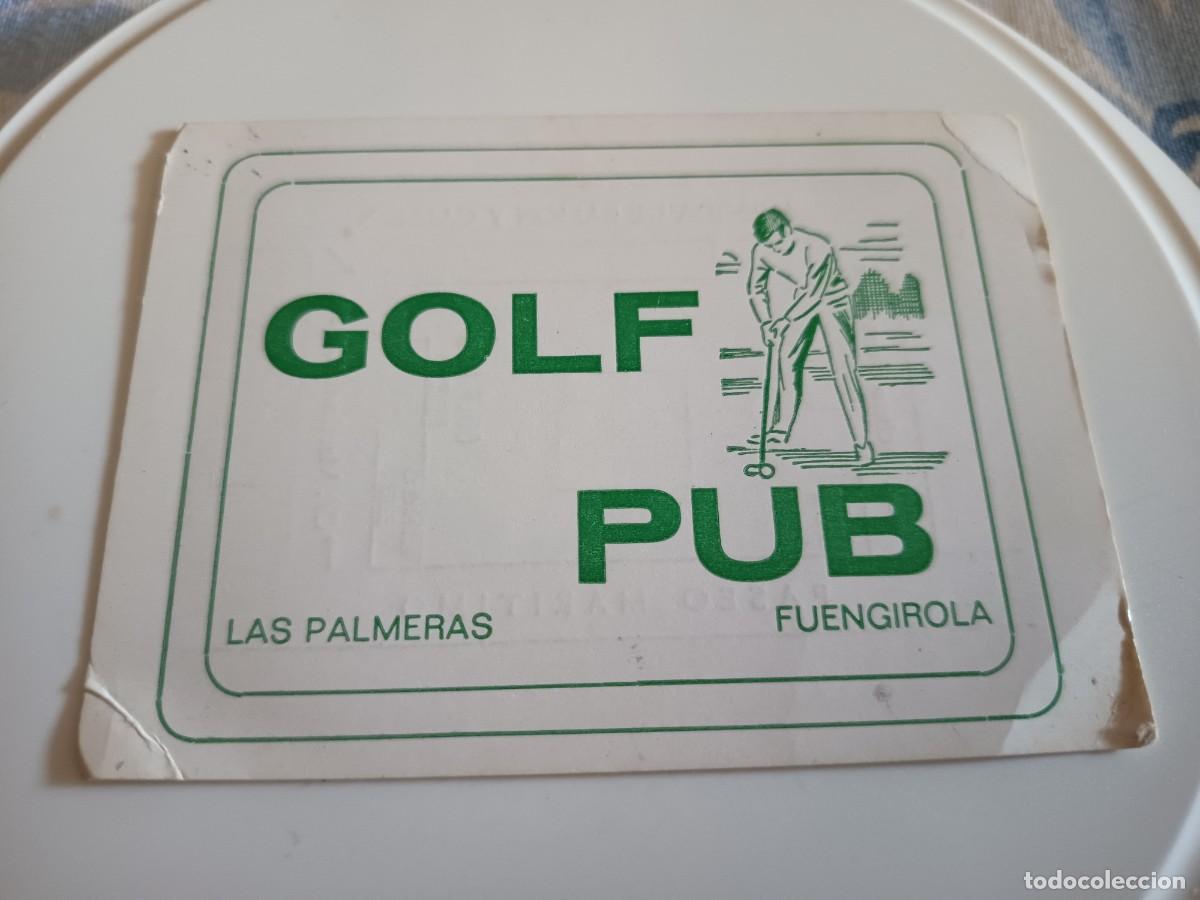 Otros art&iacute;culos de coleccionismo en papel: POSAVASOS PUB GOLF-LAS PALMERAS-FUENGIROLA-MALAGA