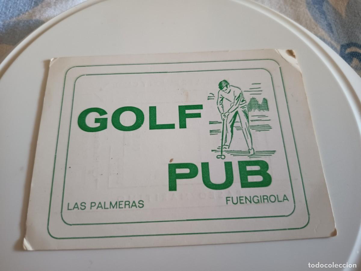 Otros art&iacute;culos de coleccionismo en papel: POSAVASOS PUB GOLF-LAS PALMERAS-FUENGIROLA-MALAGA